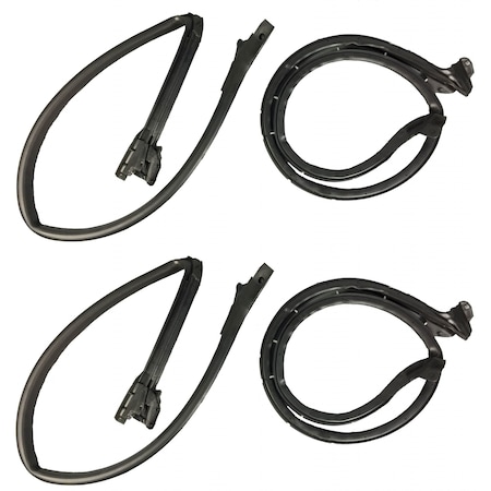 Fairchild Industries Kf3059 - 1994-2004 Ford Mustang Door Seal Kit KF3059